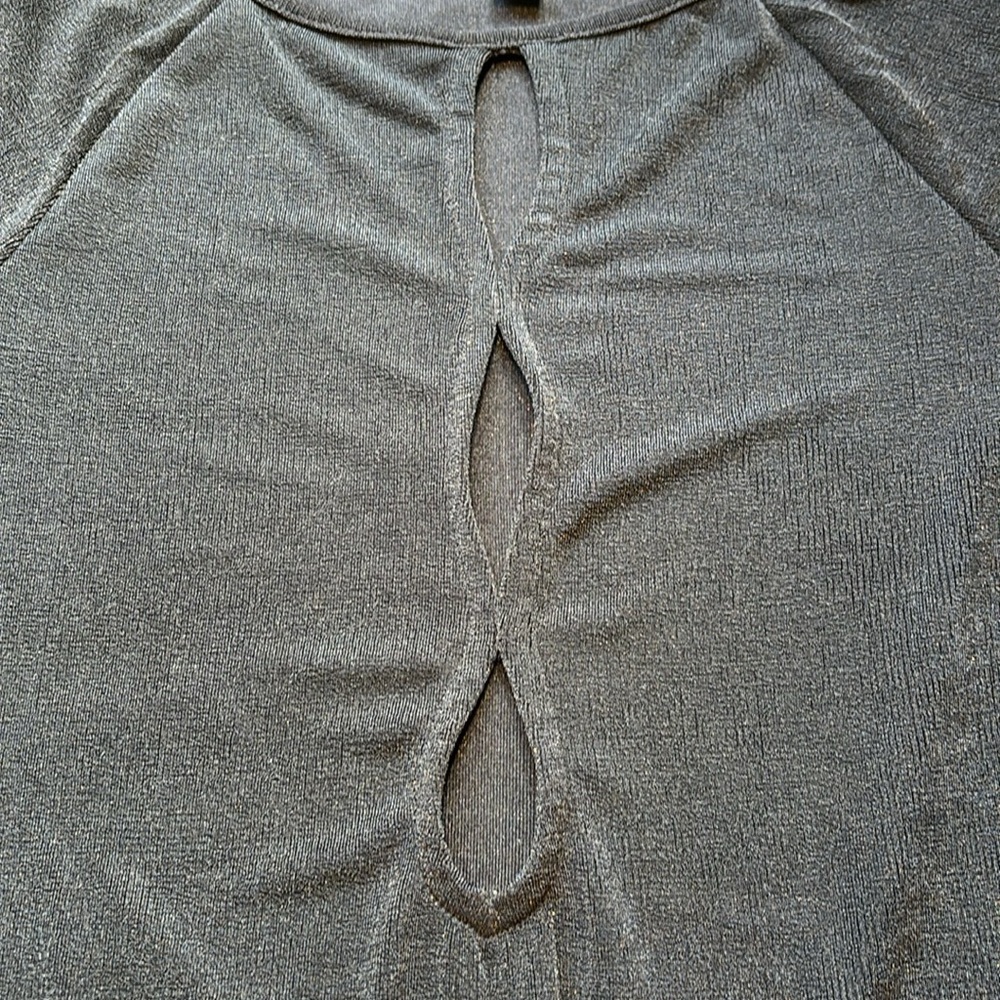 Wild Fable Black Bodysuit with Cutouts - size M - Picture 3 of 5